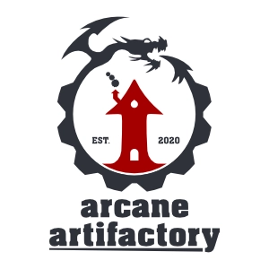 Arcane Artifactory Logo Design